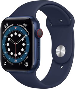 Apple Watch Series 6-GPS-Cellular-44mm-Blue-Aluminum